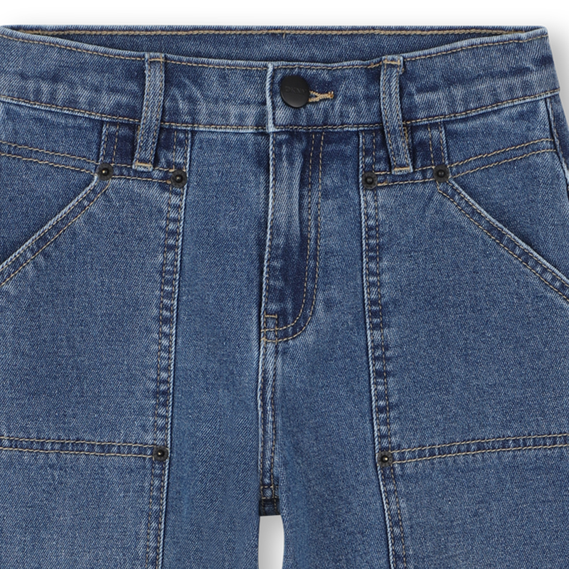 Pantalon en denim coton DKNY 
                    UNISEXE