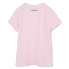 T-shirt avec imprim&eacute; KARL LAGERFELD KIDS 
                    FILLE