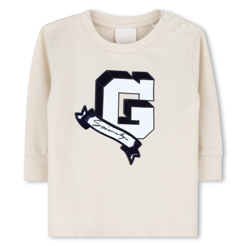 T-shirt avec fermeture pressionnée GIVENCHY 
                    GARCON