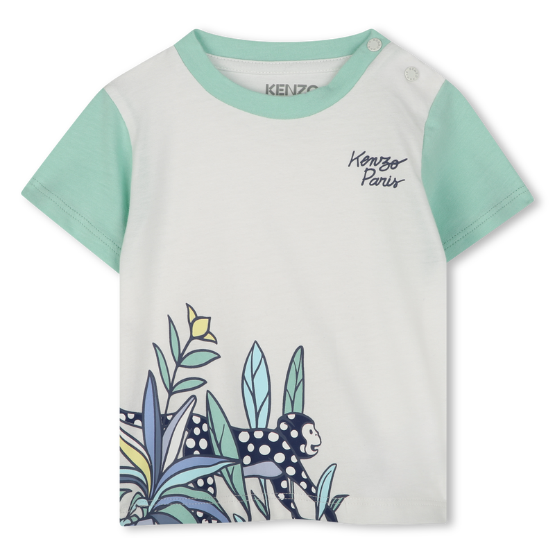 T-shirt et pantalon en coton KENZO KIDS 
                    GARCON