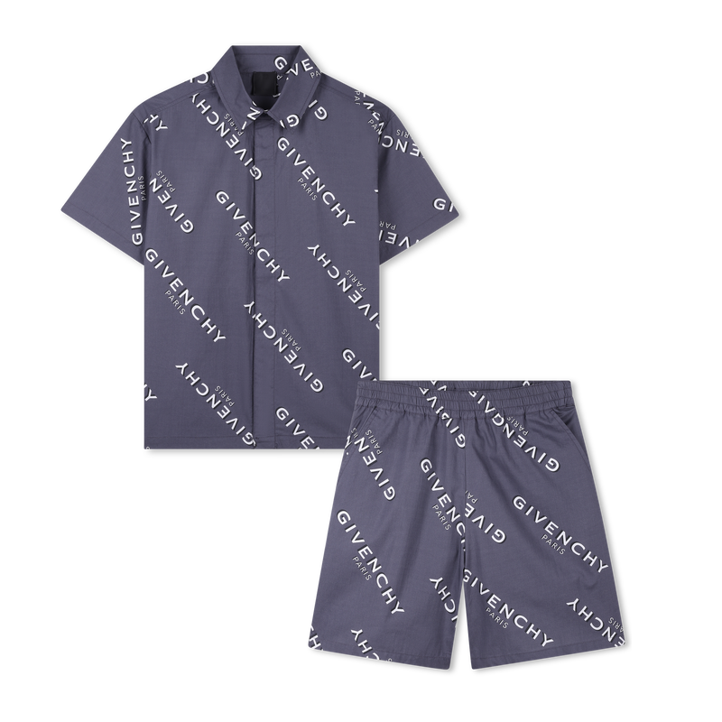 ENSEMBLE CHEMISE ET SHORT GIVENCHY 
                        GARCON