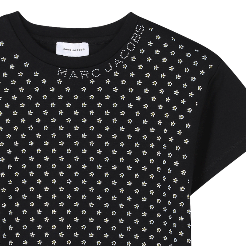 Robe strass&eacute;e manches courtes MARC JACOBS 
                        FILLE