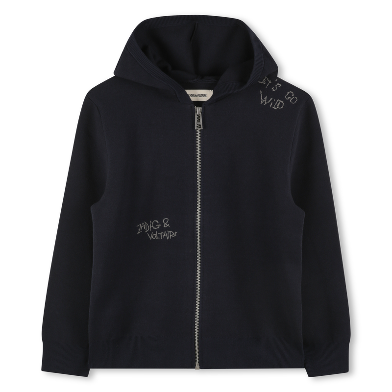 Cardigan en tricot à capuche ZADIG & VOLTAIRE 
                    GARCON