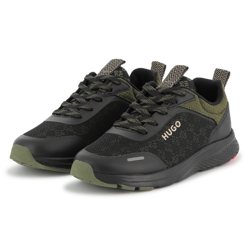 Baskets en textile Hugo 
                        GARCON