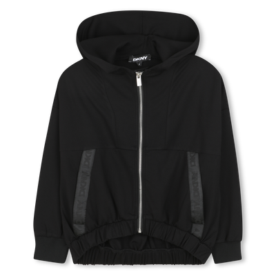 Cardigan à capuche DKNY FILLE