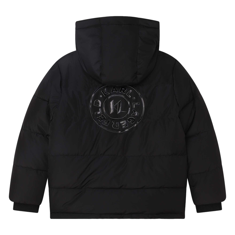 Doudoune déperlante à capuche KARL LAGERFELD KIDS 
                    GARCON