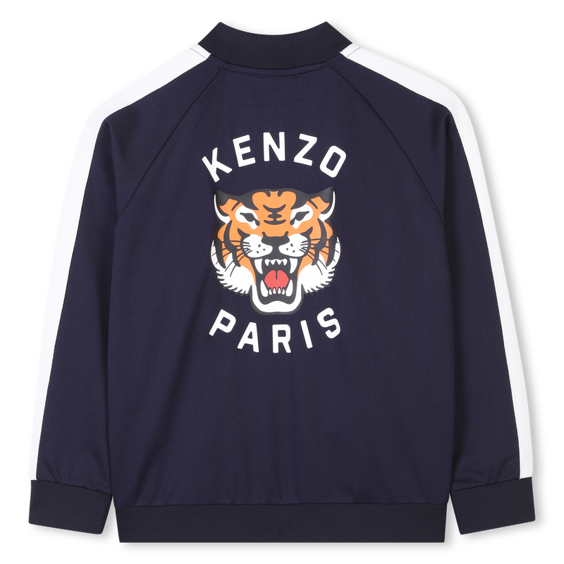 Sweat-shirt zippé Tigre KENZO KIDS 
                    UNISEXE