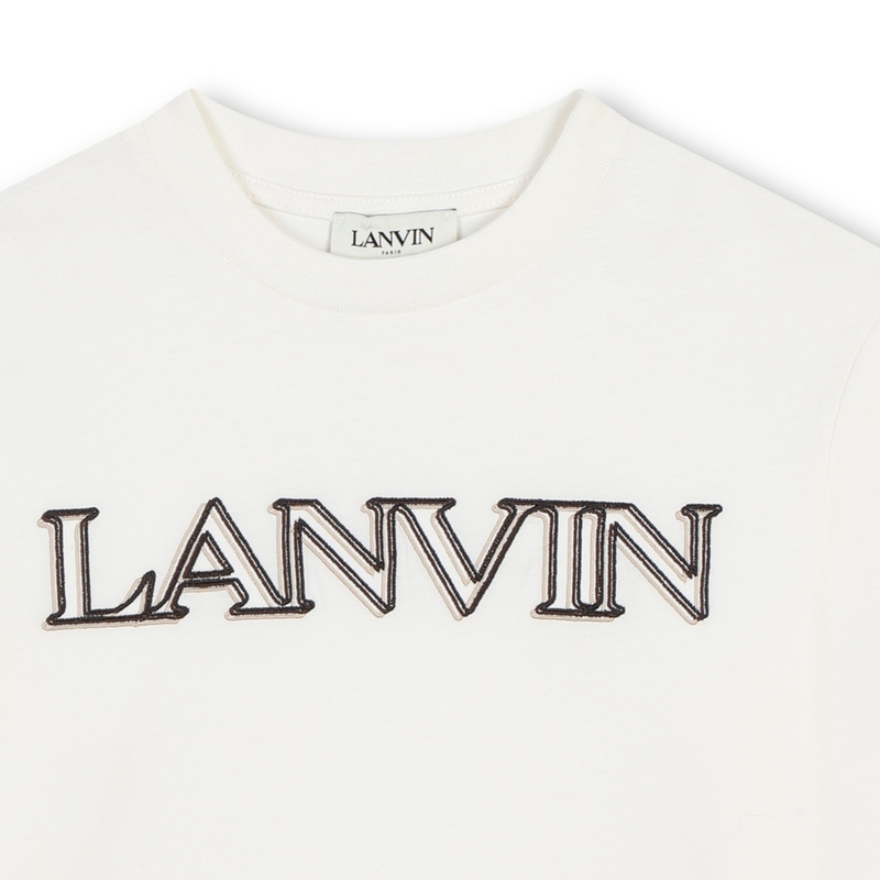 T-shirt avec sigle brodé LANVIN 
                    GARCON