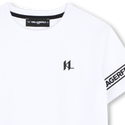 Tee-shirt manches courtes KARL LAGERFELD KIDS 
                    GARCON