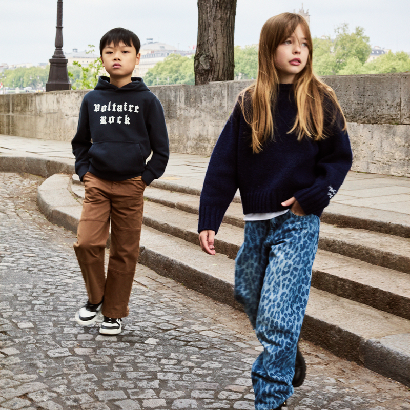 Jean imprim&eacute; l&eacute;opard ZADIG & VOLTAIRE 
                        FILLE