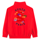 Coupe-vent &agrave; illustration dos KENZO KIDS 
                    UNISEXE
