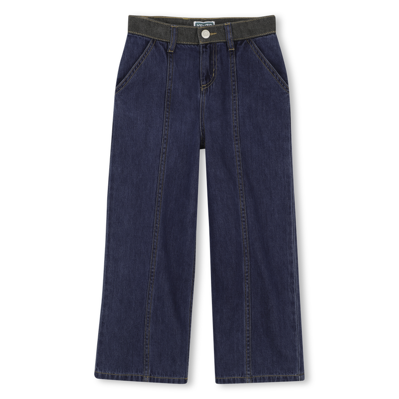 Pantalon en denim KENZO KIDS 
                        FILLE