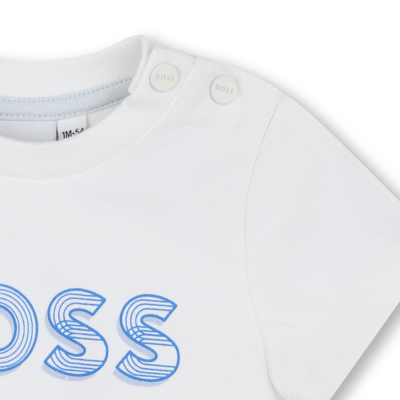T-shirt avec imprim&eacute; logo BOSS 
                        GARCON