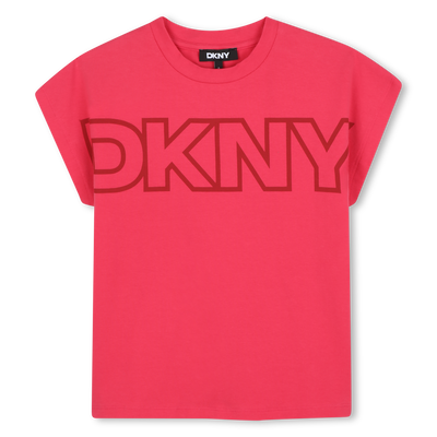 T-shirt à manches courtes DKNY FILLE