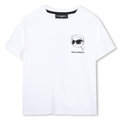 Tee-shirt manches courtes KARL LAGERFELD KIDS GARCON