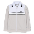 Sweat &agrave; capuche zipp&eacute;e BOSS 
                    GARCON