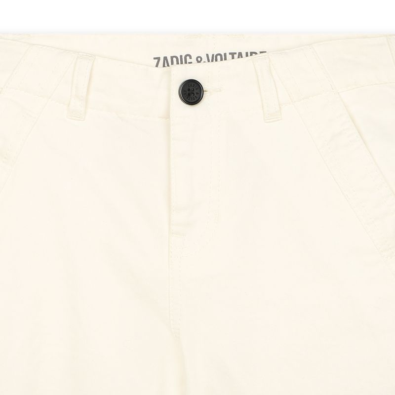 Short brodé et effet usé ZADIG & VOLTAIRE 
                    FILLE