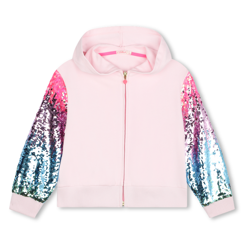 Cardigan en molleton à capuche BILLIEBLUSH 
                    FILLE
