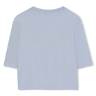 T-shirt &agrave; manches longues KENZO KIDS 
                    GARCON