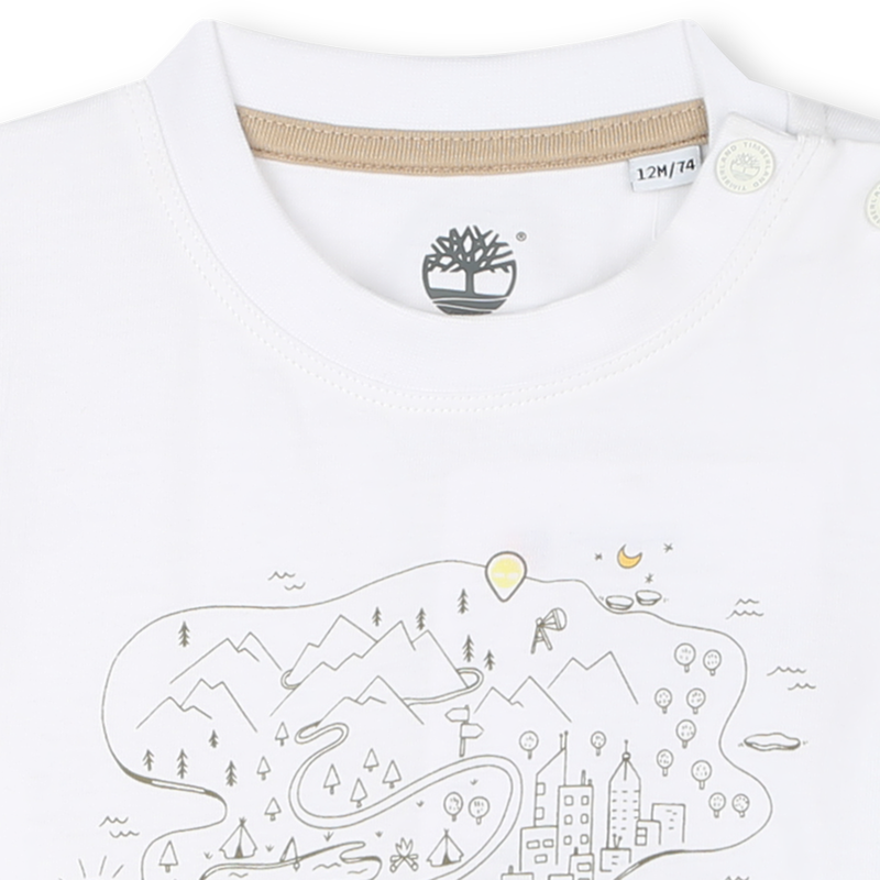 T-shirt pressionné TIMBERLAND 
                    GARCON