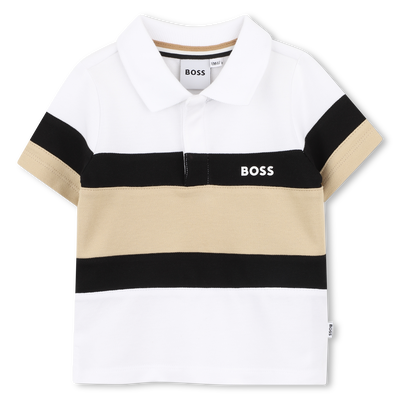 POLO MANCHES COURTES BOSS GARCON