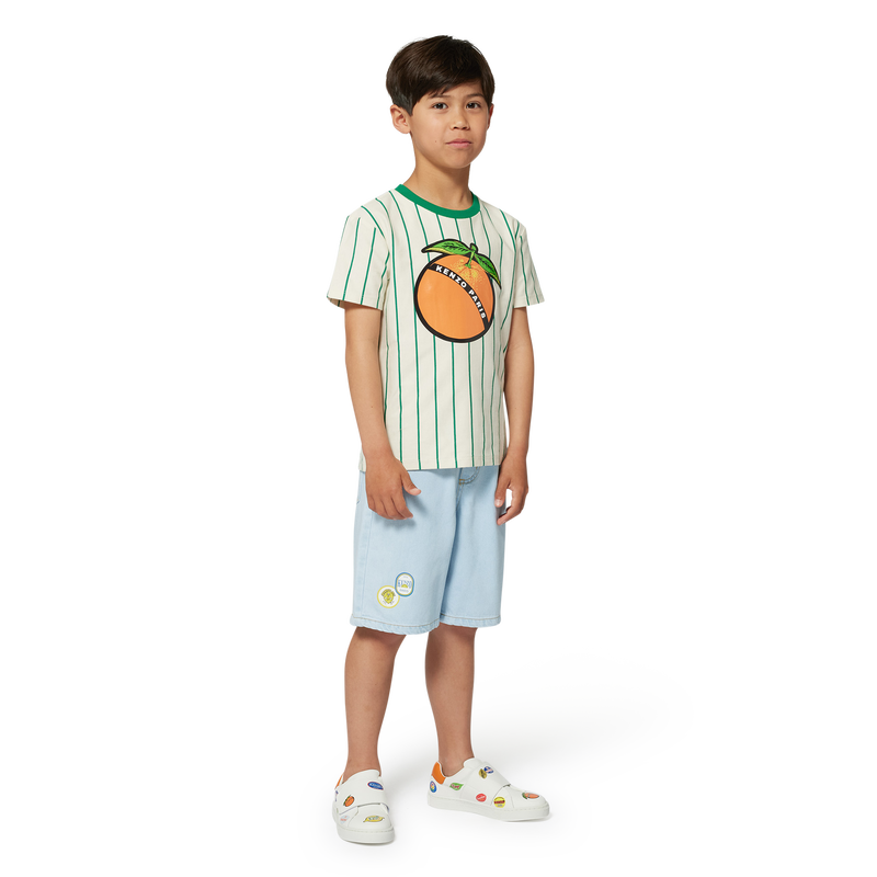 T-shirt manches courtes coton KENZO KIDS 
                    GARCON