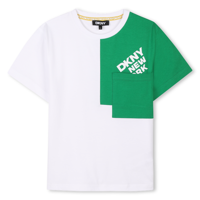 T-shirt large avec poche DKNY 
                    UNISEXE