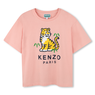 T-shirt à manches courtes KENZO KIDS FILLE