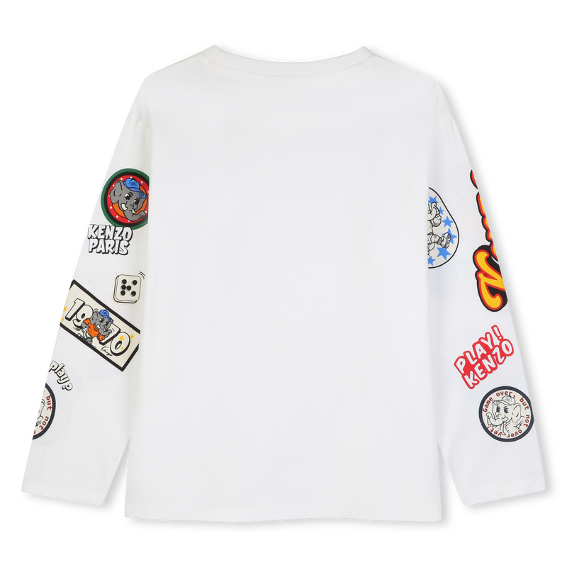 Tee-shirt manches longues KENZO KIDS 
                        GARCON