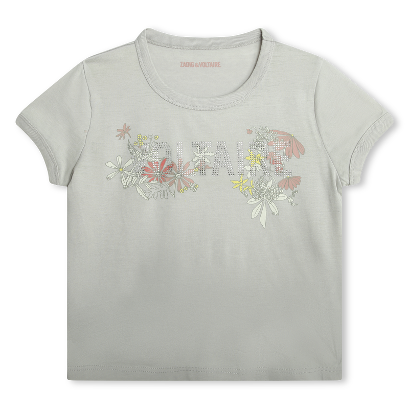 T-shirt avec imprimé placé ZADIG & VOLTAIRE 
                    FILLE