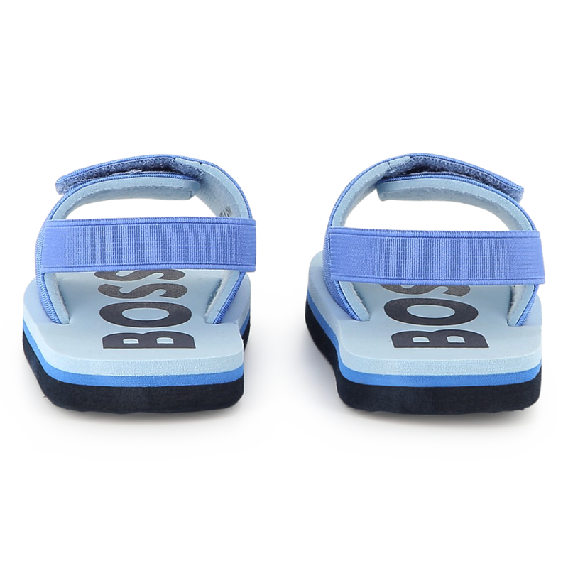 Claquettes avec fermeture par bandes auto aggripan BOSS 
                    GARCON