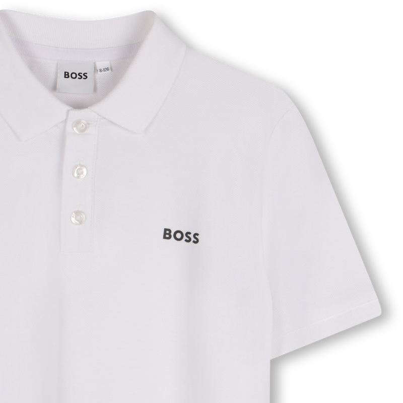 Polo avec logo BOSS 
                    GARCON