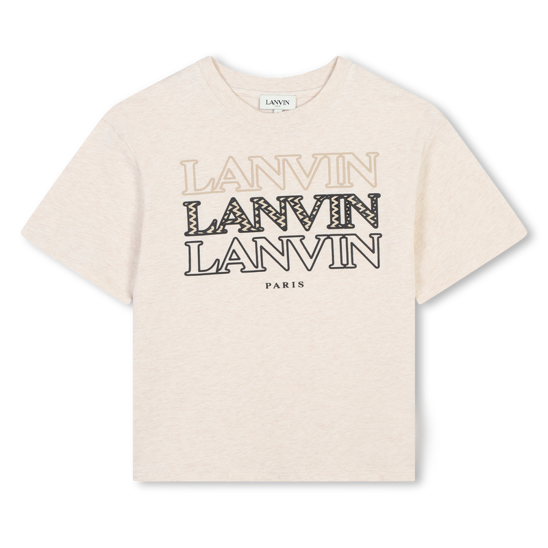 T-shirt avec triple sigle LANVIN 
                    GARCON