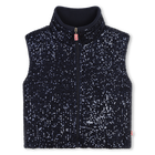 Doudoune sans manche orn&eacute;e de sequins BILLIEBLUSH 
                    FILLE