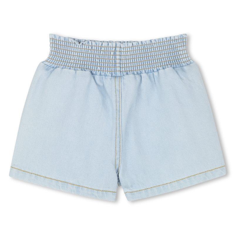 Short en jean avec poches KENZO KIDS 
                        FILLE