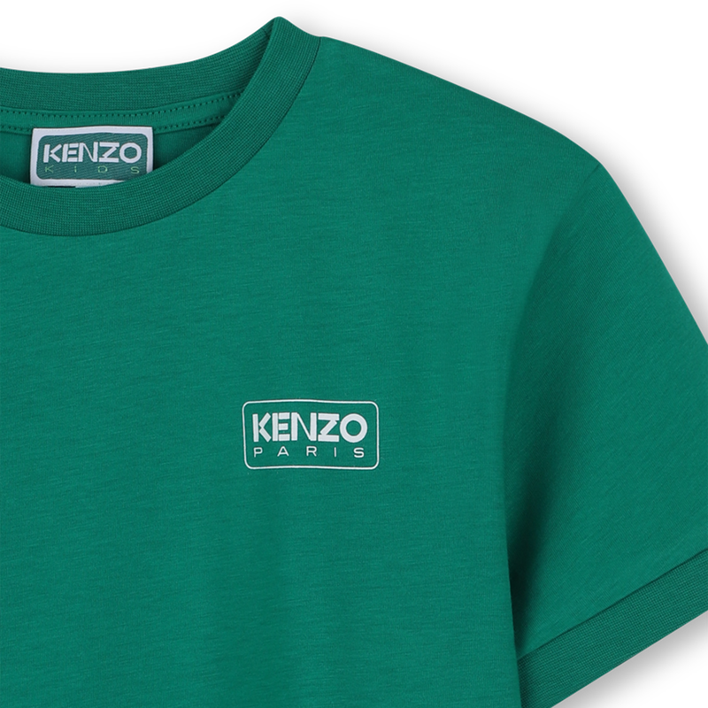 T-shirt coton manches courtes KENZO KIDS 
                    GARCON
