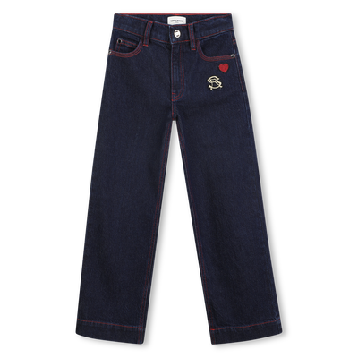 Pantalon en denim SONIA RYKIEL FILLE