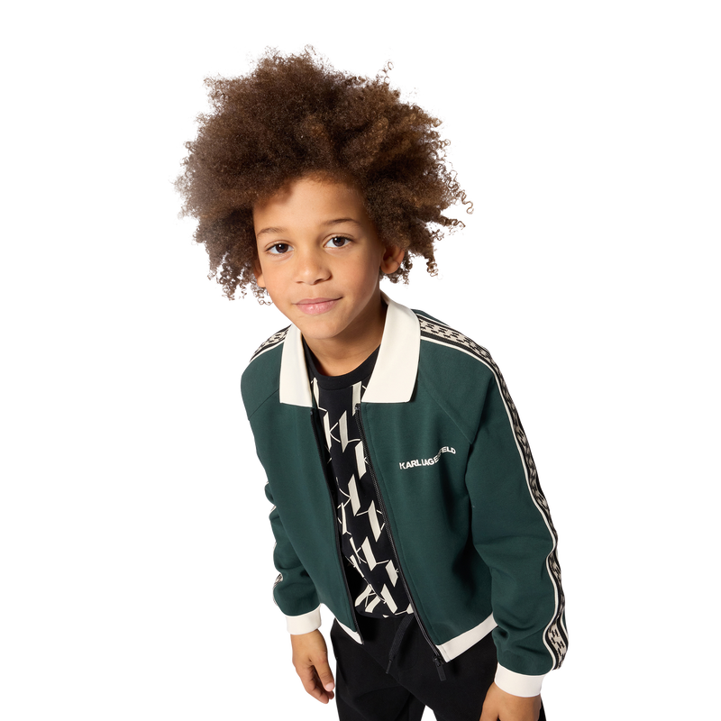 Cardigan de jogging KARL LAGERFELD KIDS 
                        GARCON