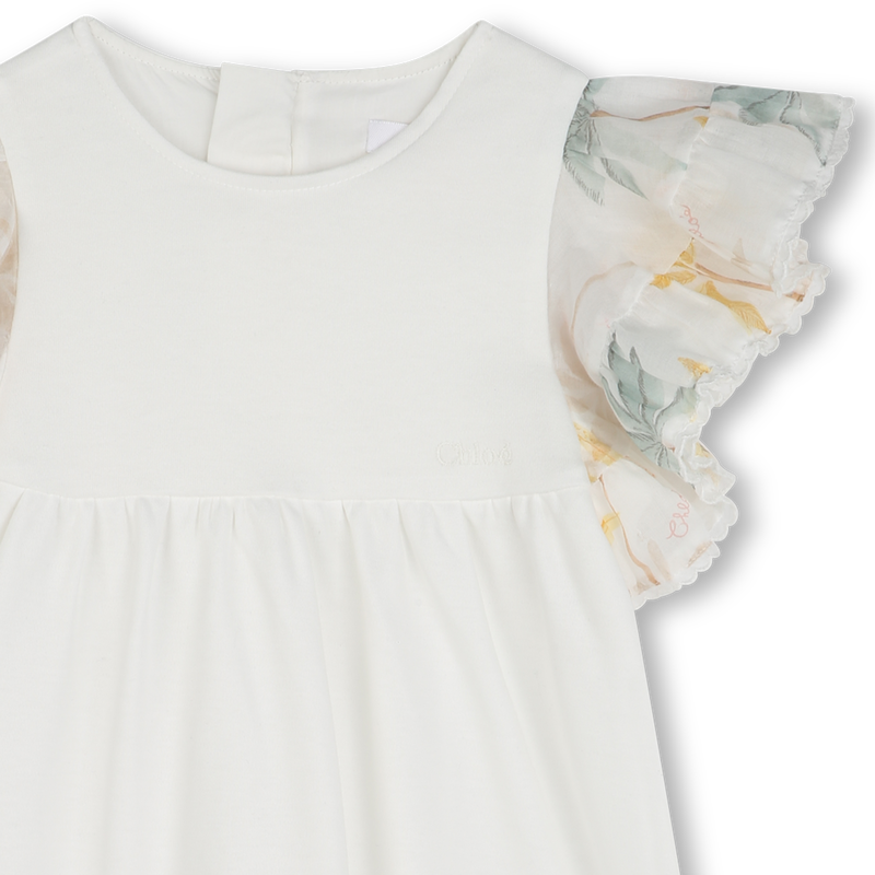 Robe avec manches volantées CHLOE 
                    FILLE