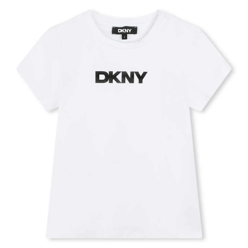 T-shirt &agrave; manches courtes DKNY 
                        FILLE