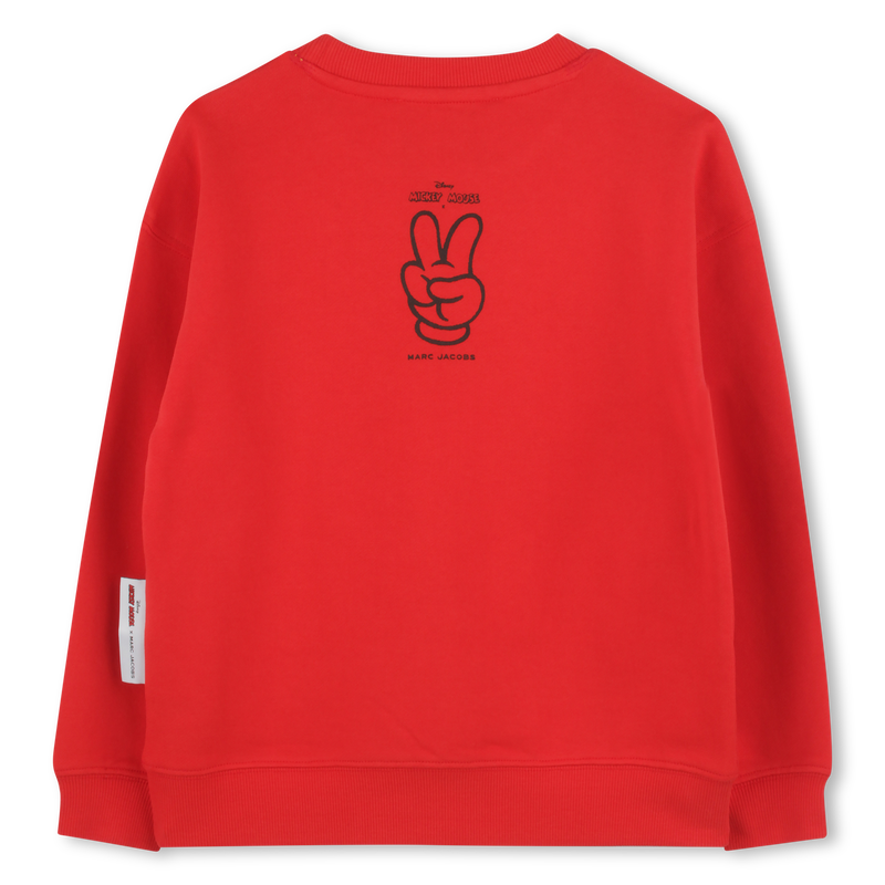 Sweat-shirt molletonn&eacute; coton MARC JACOBS 
                        GARCON