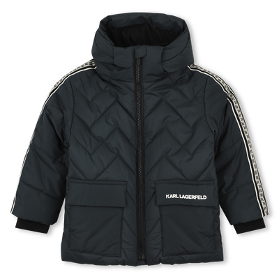 Doudoune &agrave; capuche KARL LAGERFELD KIDS GARCON