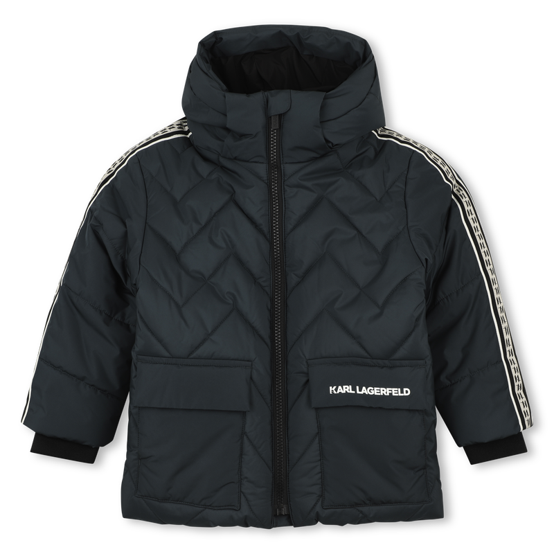 Doudoune &agrave; capuche KARL LAGERFELD KIDS 
                        GARCON