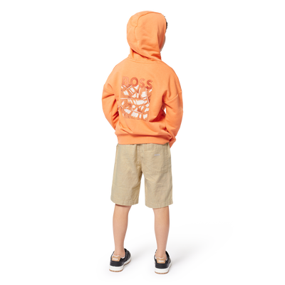 Bermuda de jogging boutonn&eacute; BOSS GARCON