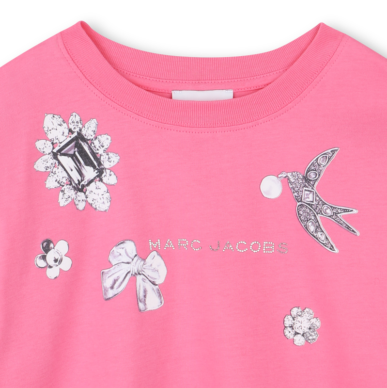 T-shirt &agrave; manches courtes MARC JACOBS 
                        FILLE