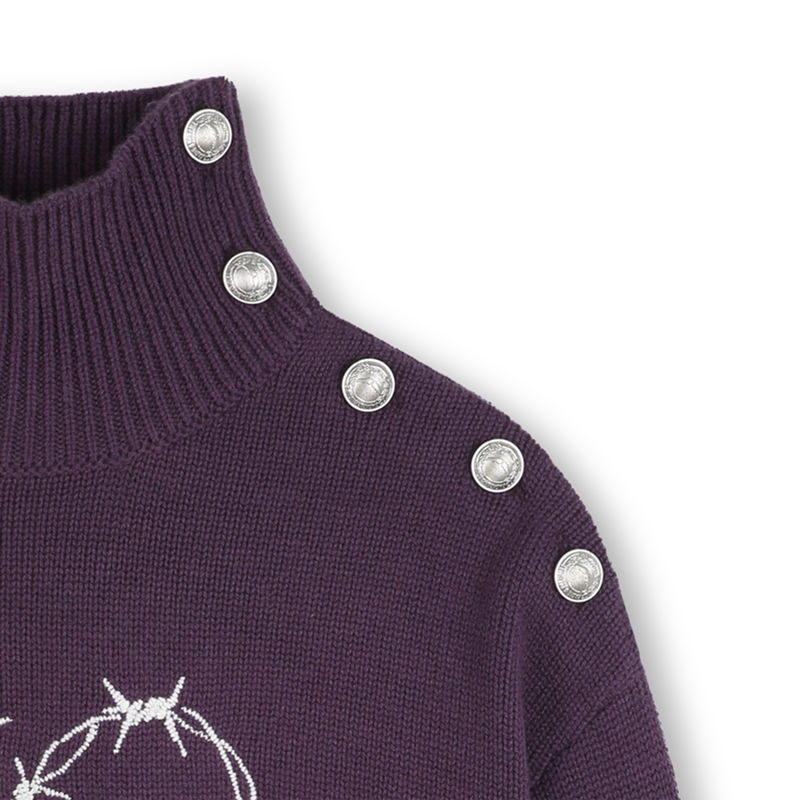 Pull col montant en tricot ZADIG & VOLTAIRE 
                    FILLE