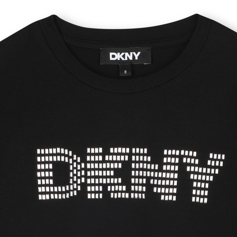 T-shirt &agrave; manches longues DKNY 
                        FILLE