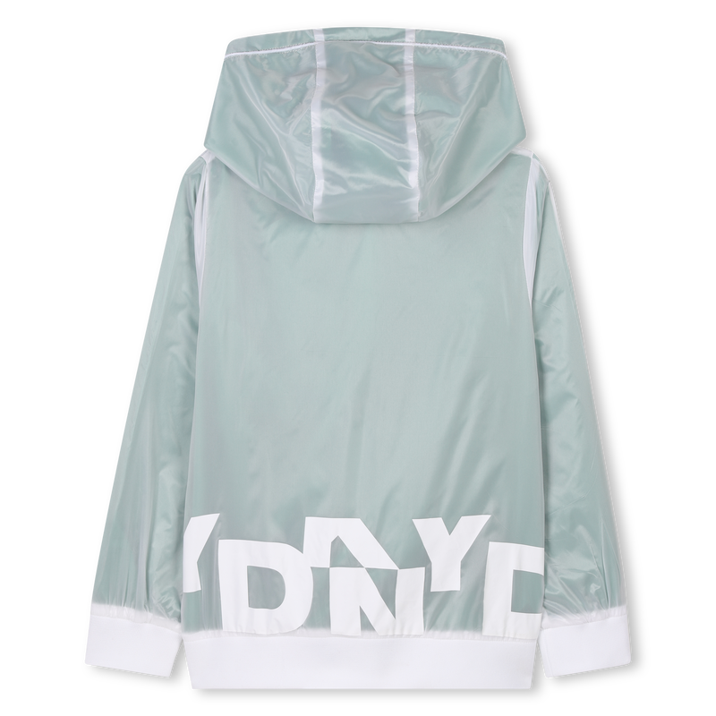 Coupe-vent déperlant à capuche DKNY 
                    GARCON