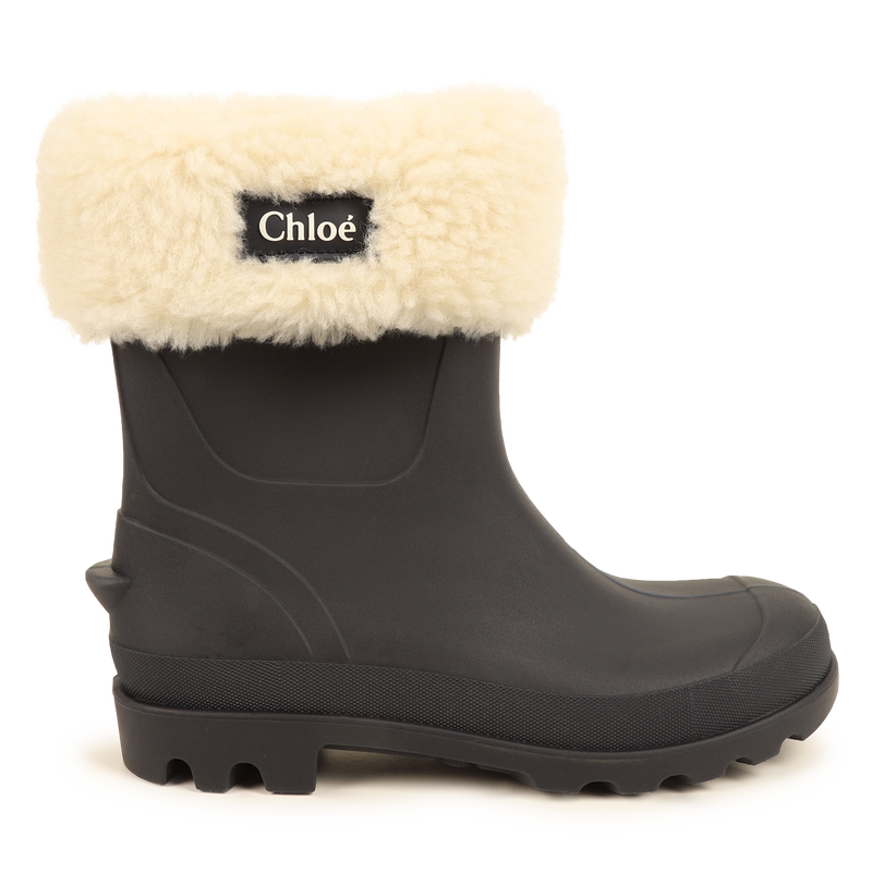 Bottes de pluie en polaire CHLOE 
                    FILLE