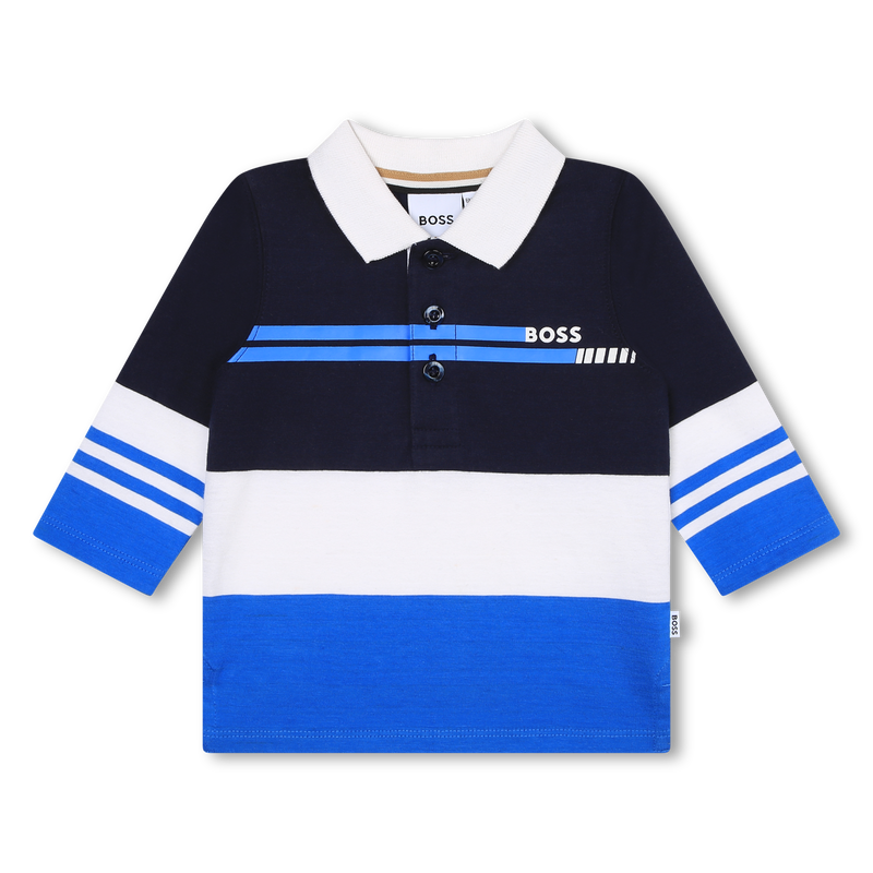 Polo tricolore BOSS 
                    GARCON